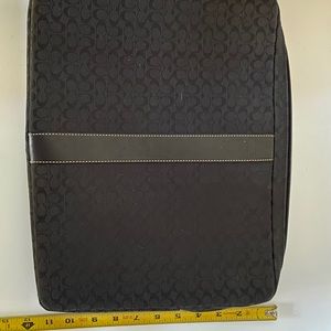 Coach laptop case